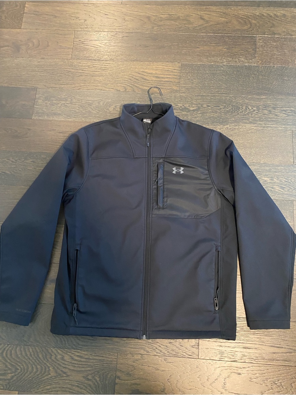 Under Armour Men's Storm Black Softshell Windbreaker Jacket